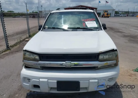 2002 Chevrolet Trailblazer Ls из США, поврежденный, VIN 1GNDS13S022259794